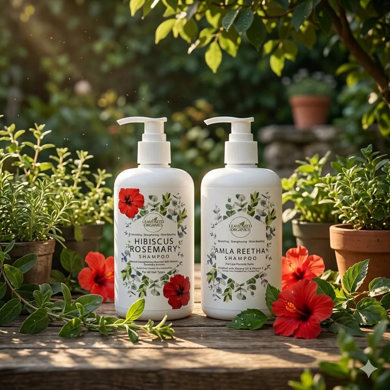 2 in 1 - Hibiscus & Amla Shampoo Bundle