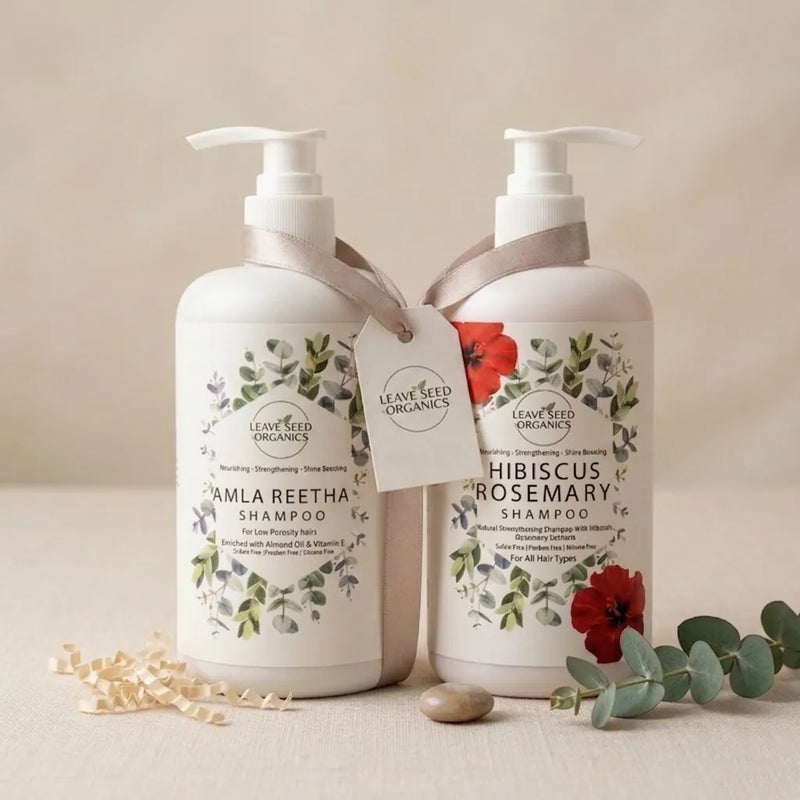 2 in 1 - Hibiscus & Amla Shampoo Bundle